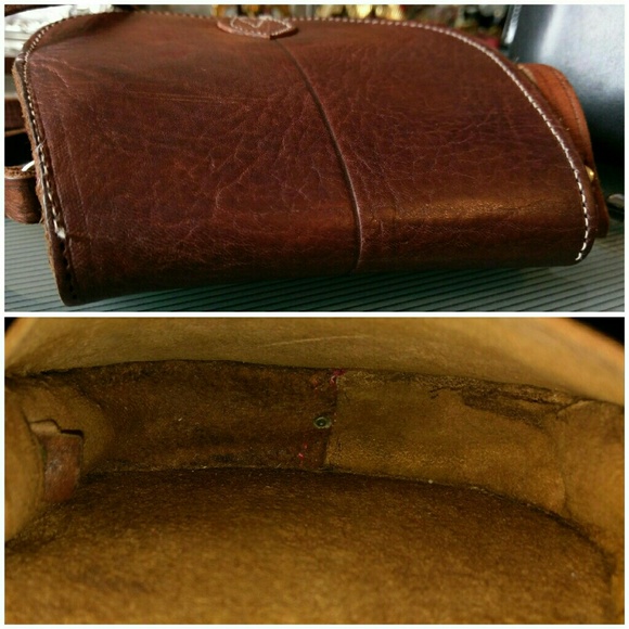 Vintage Leather Festival Bag - Picture 4 of 4