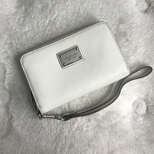 Michael Kors Wristlet in White