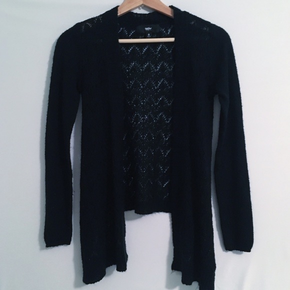 Black Knitted Cardigan ✨
