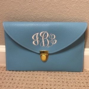 Monogrammed "JBL" Clutch/Crossbody