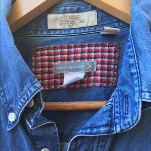 Urban Renewal Button Down Denim Shirt