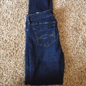 Dark Abercrombie & Fitch super skinny jeans 8L