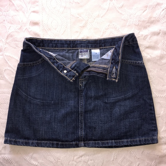 Kids jean skirts