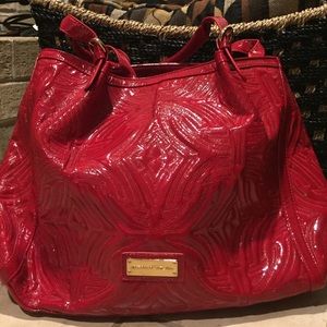 ⭐️sale! Nwot Antonio Melani red patent tote