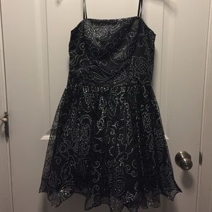 A black dress