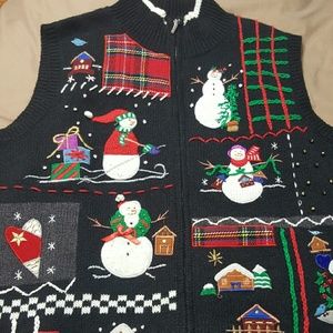 Ugly Christmas Sweater Vest