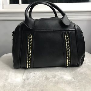 Black and Gold Handbag