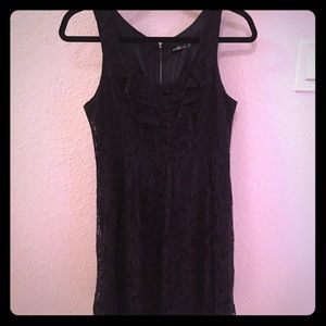 Black lace Kensie cocktail dress