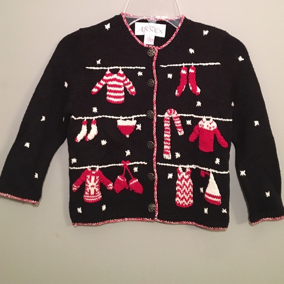 Casual Corner Annex Girls Christmas Sweater