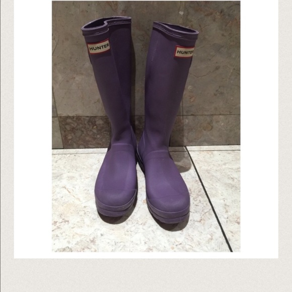 Hunter boots for girl size 6 - Picture 4 of 4