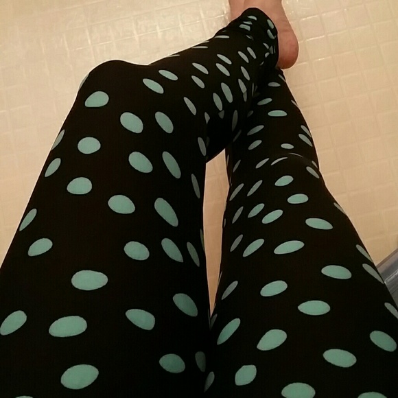 Lularoe OS Polka Dot Leggings