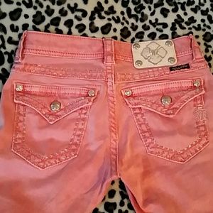 (SOLD) Miss Me Cargo Capri's