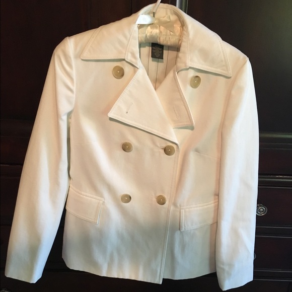 Banana republic cotton pea coat, size xs