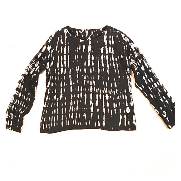 ecru Long sleeve blouse