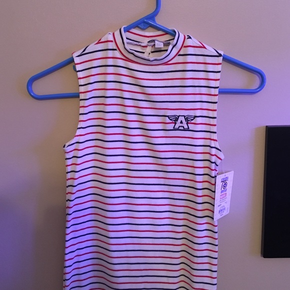 Mock neck tank top