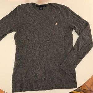Ralph Lauren grey wool sweater
