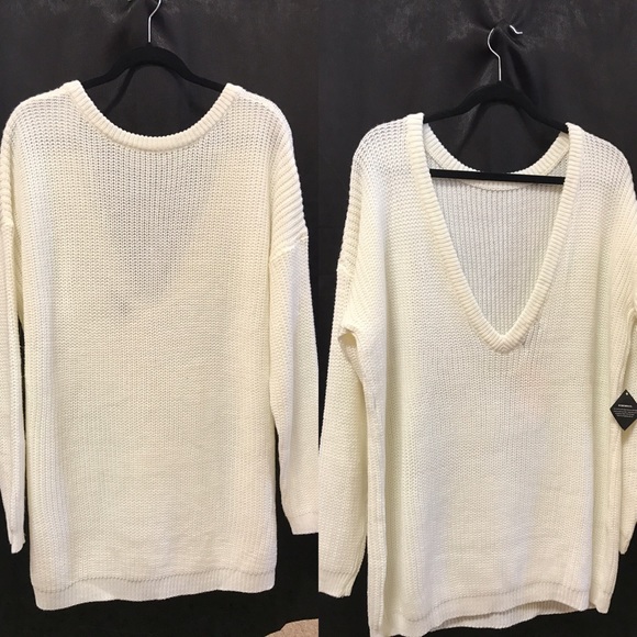 Nasty Gal Drop It Sweater. Brand new boutique item - Picture 3 of 4