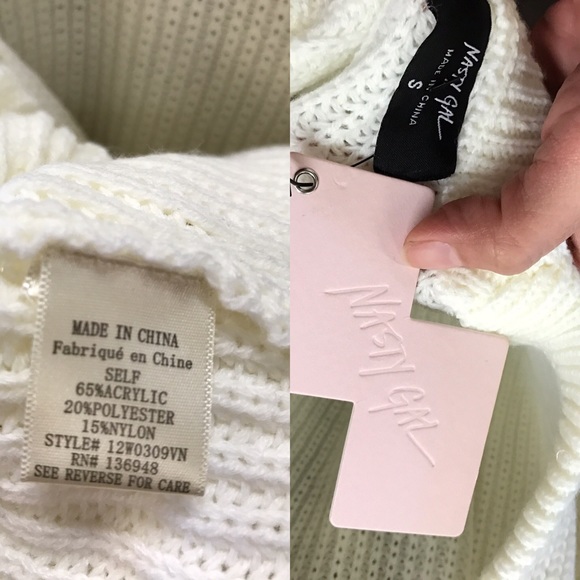 Nasty Gal Drop It Sweater. Brand new boutique item - Picture 4 of 4