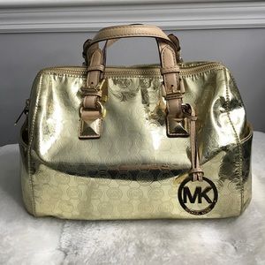 Michael Kors Handbag in Gold