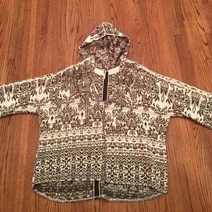 Free People hooded sweater
