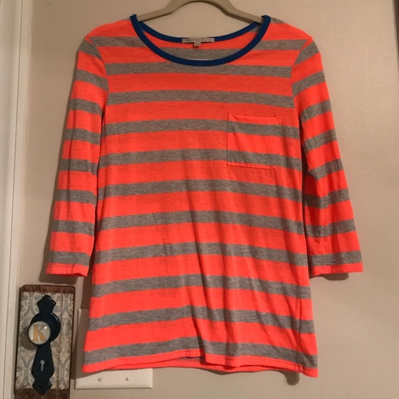 Gap bright colored three quarter length shirt - Picture 1 of 1