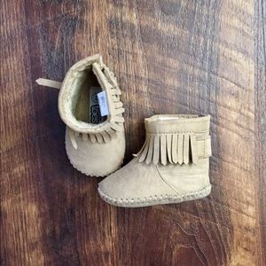 Tan Baby Moccasins