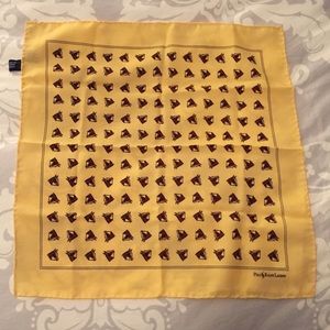 Polo Ralph Lauren Small Wool Scarf w/ Horses
