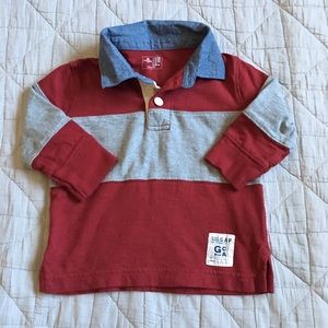 Baby boy Long sleeve collared shirt