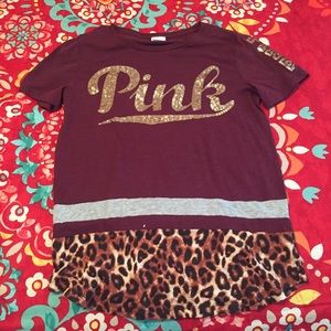 Pink shirt size large