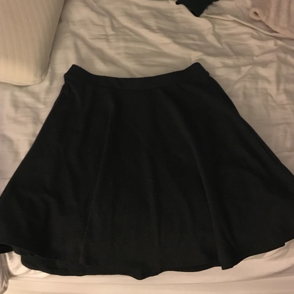 Forever 21 Grey Skater Skirt