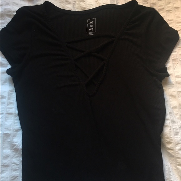 Pacsun Criss cross top