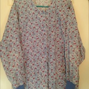 Barco snap up scrub jacket