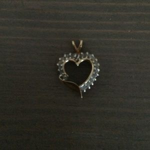 Gold and diamond necklace