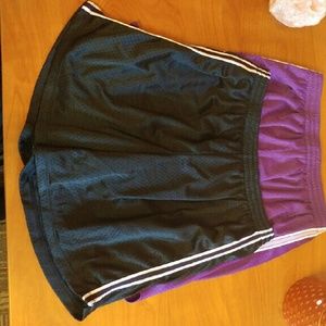 Set of Two XL Girls Gym Basketball Athletic Shorts