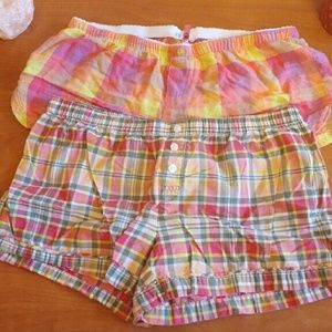 Medium Shorts Pink Women's Sleepwear Pajama Set