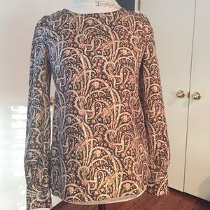 J. Crew silk blouse
