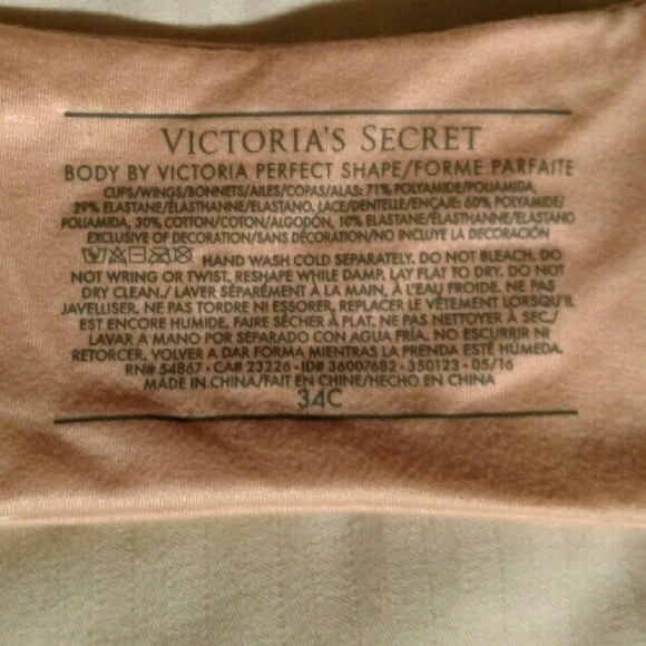 NWT.  Victoria Secret bra 34C - Picture 3 of 3