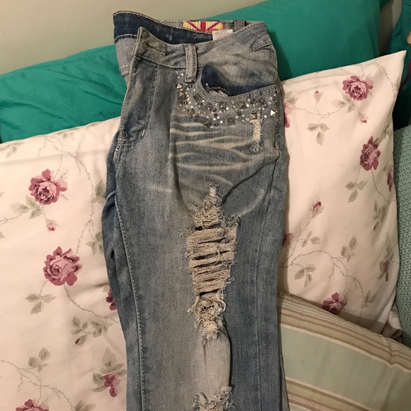 Ripped jeans