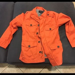 Orange banana republic jacket