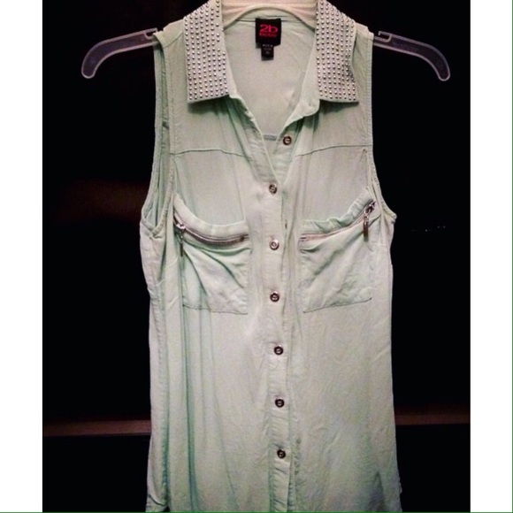 BeBe studded top