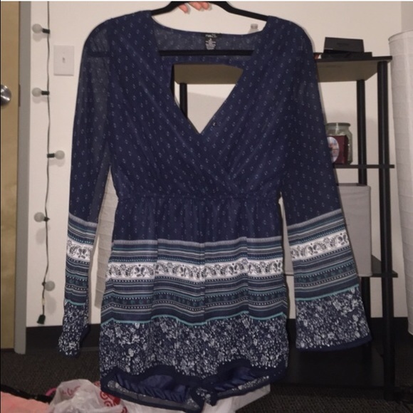 Adorable blue romper