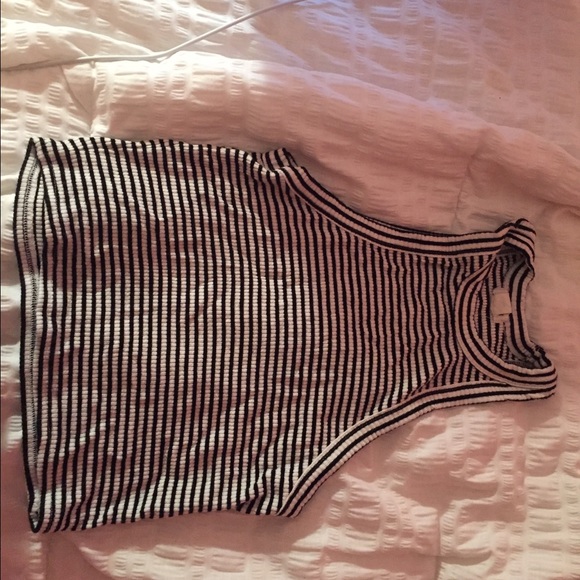 High neck crop top