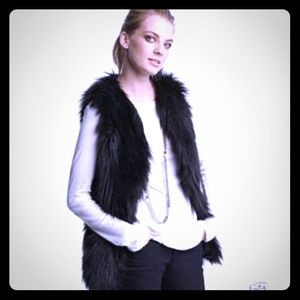 French Connection black vest