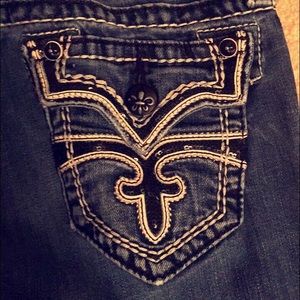 27 Rock Revival Boot Cut Jeans