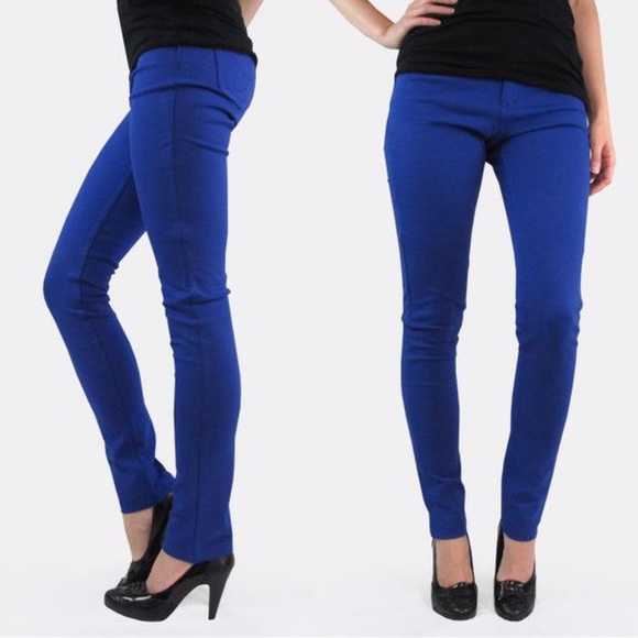 Pants - NWT - Electric Blue Skinny Pants