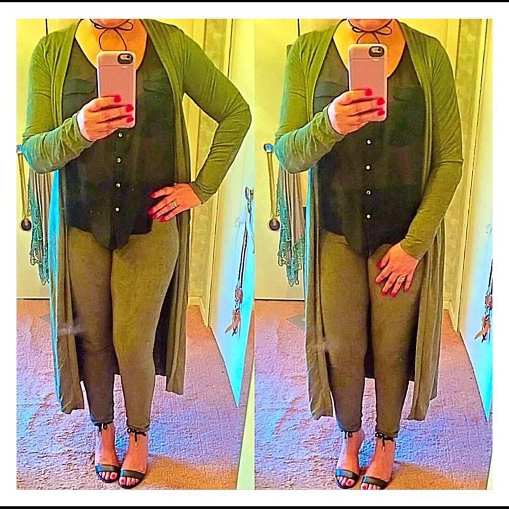 ***TWO PIECE SET*** OLIVE - Picture 3 of 4