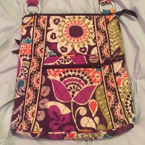 Vera Bradley Plum Crazy Hipster