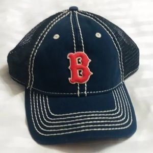NWOT Boston Red Sox Mesh Snapback Strap Hat / Cap