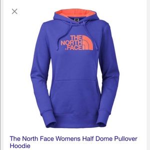 BLACK North Face Half Dome Hoodie