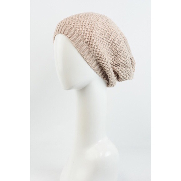 🎉1 HR SALE🎉 Waffle Knot Slouch Beanie - Picture 3 of 3